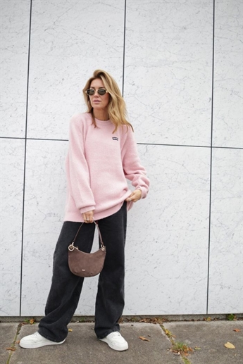 Rotate, Oversized sweater, light pink